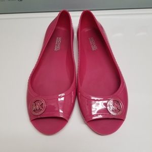 Michael kors Jelly Peep toe flats